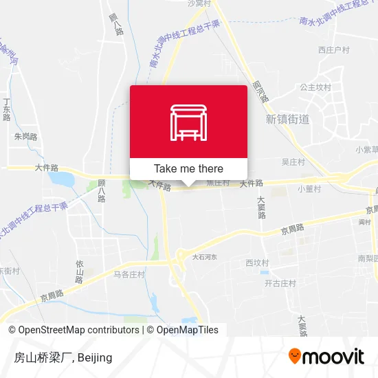房山桥梁厂 map