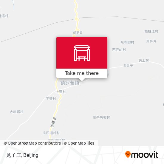 见子庄 map