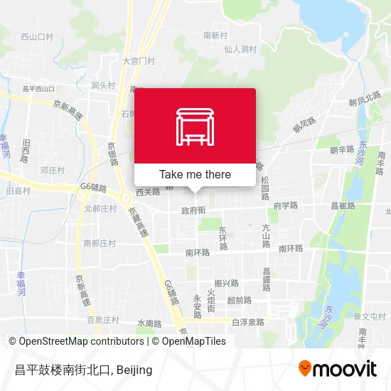 昌平鼓楼南街北口 map