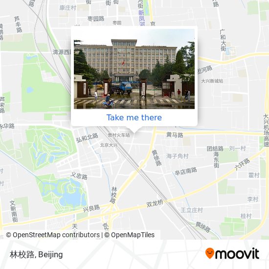 林校路 map