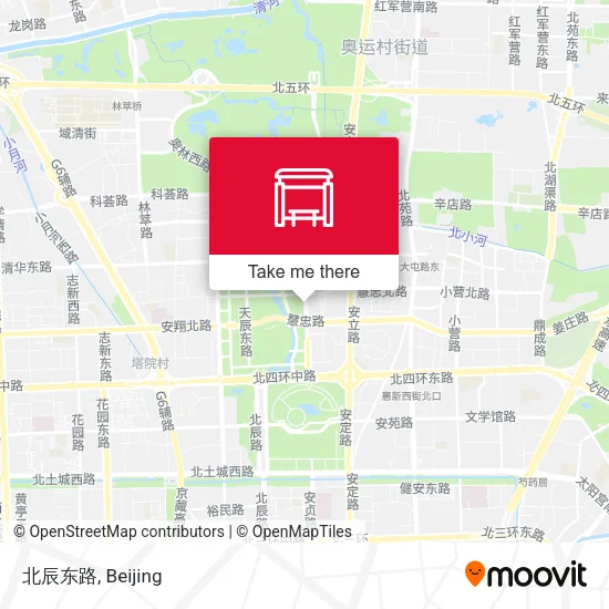 北辰东路 map