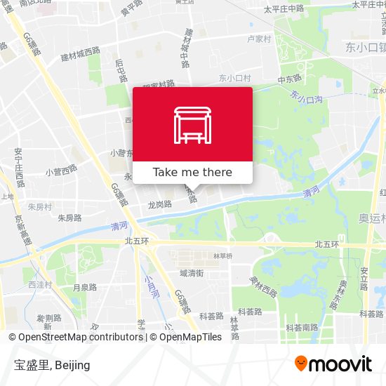 宝盛里 map