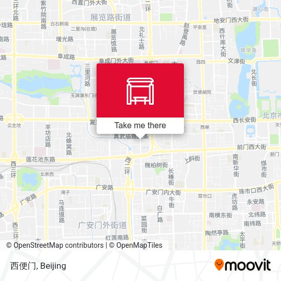 西便门 map