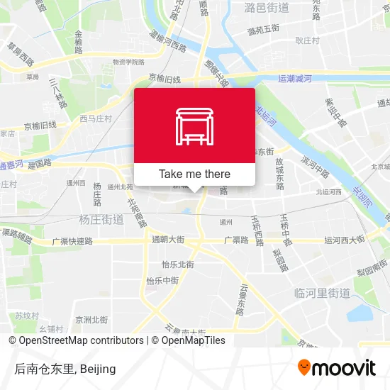 后南仓东里 map