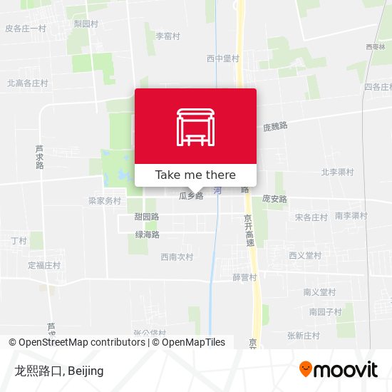 龙熙路口 map