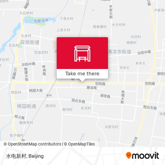 水电新村 map
