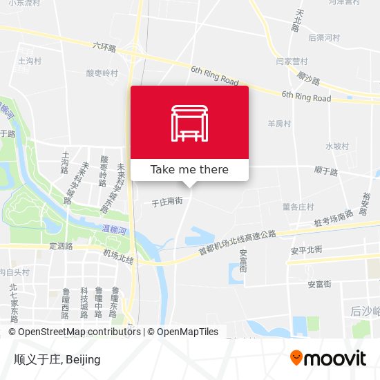 顺义于庄 map
