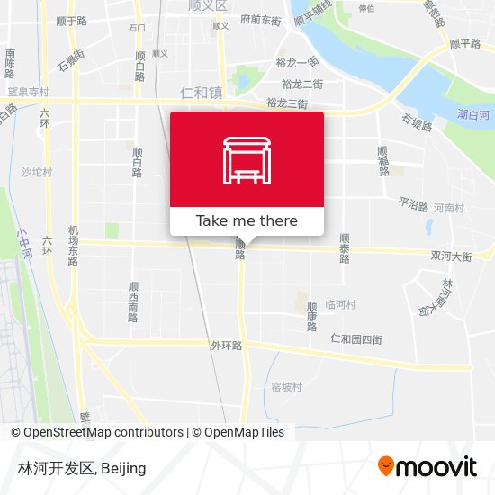 林河开发区 map