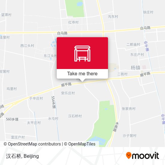 汉石桥 map