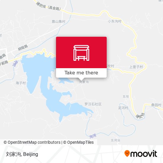刘家沟 map