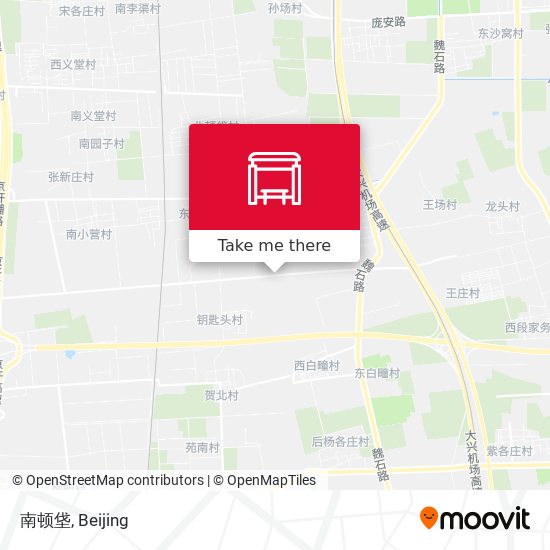 南顿垡 map