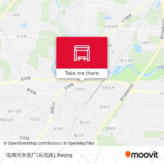 琉璃河水泥厂(岳琉路) map