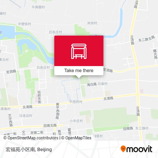 宏福苑小区南 map