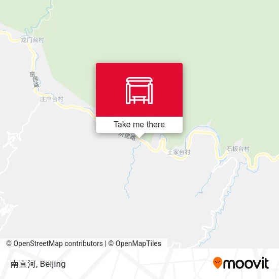 南直河 map
