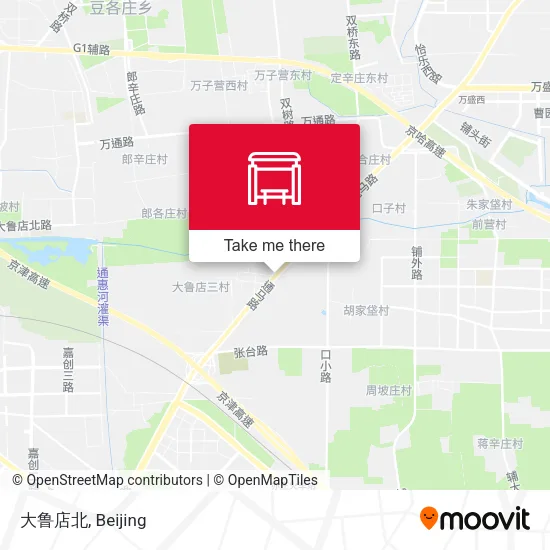 大鲁店北 map