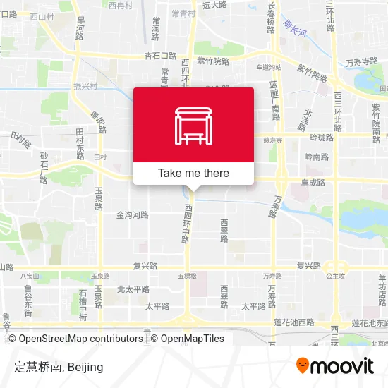 定慧桥南 map