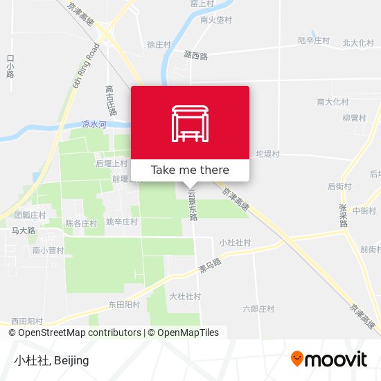 小杜社 map