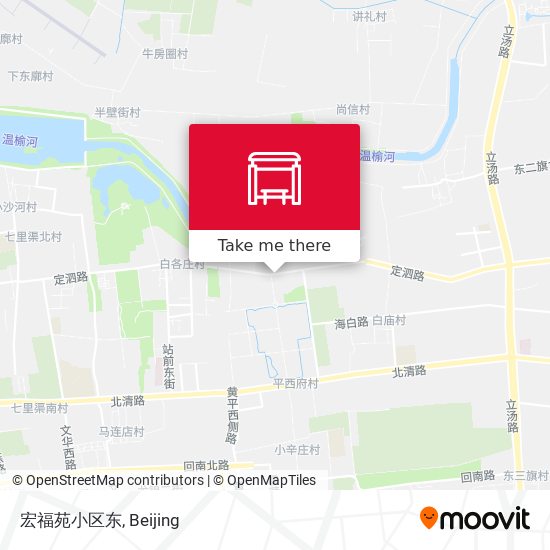 宏福苑小区东 map