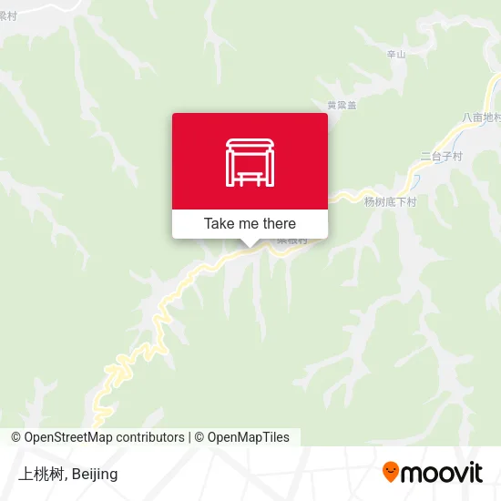 上桃树 map
