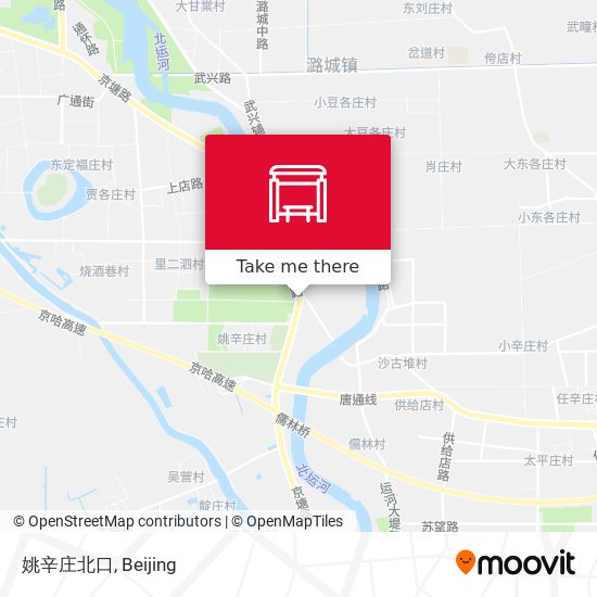 姚辛庄北口 map