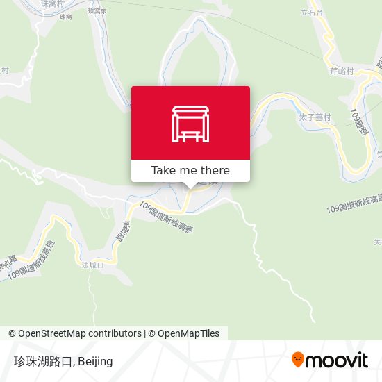 珍珠湖路口 map