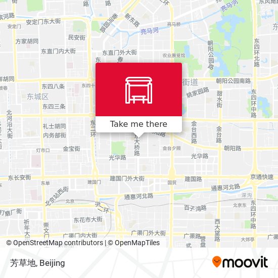 芳草地 map