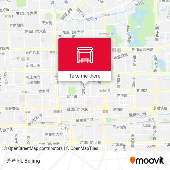 芳草地 map