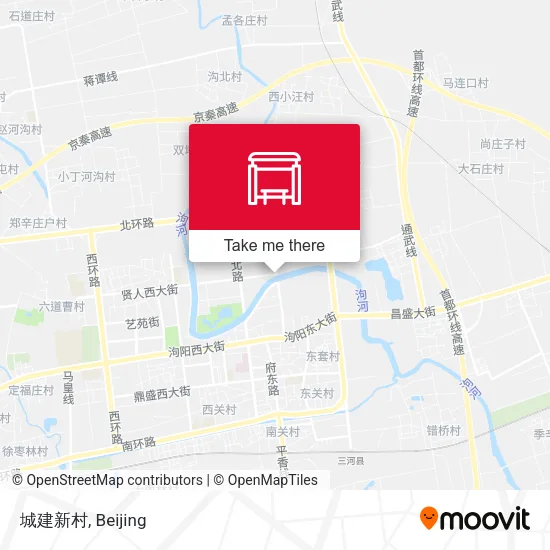 城建新村 map