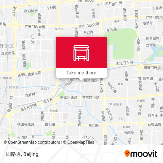 四路通 map