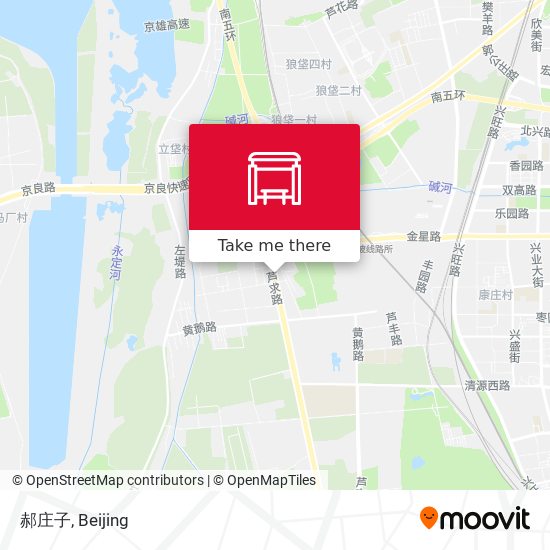 郝庄子 map