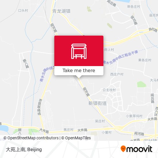 大苑上南 map
