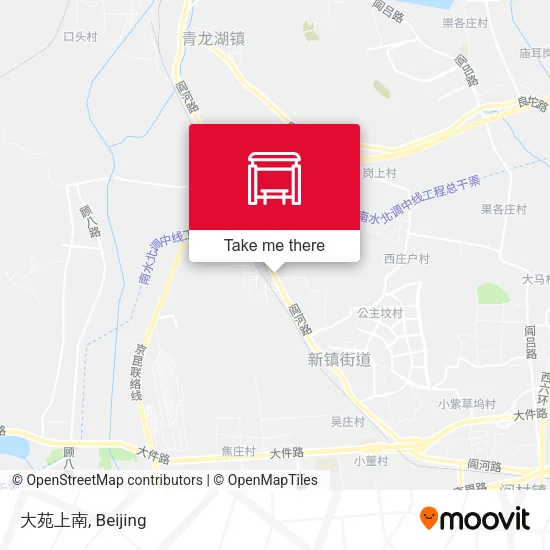 大苑上南 map