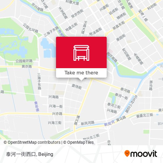 泰河一街西口 map