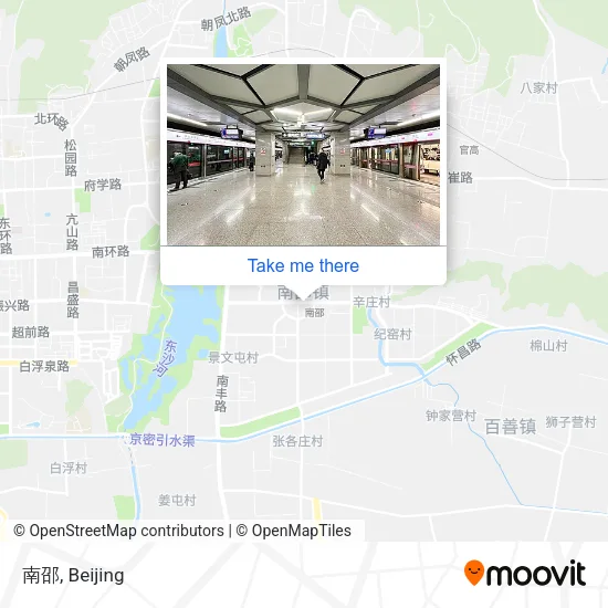 南邵 map