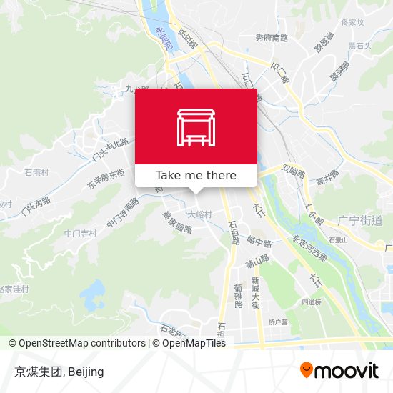 京煤集团 map