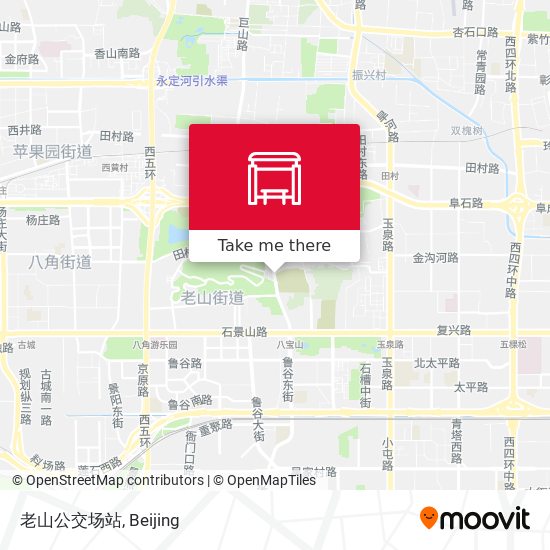 老山公交场站 map