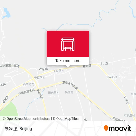 靳家堡 map