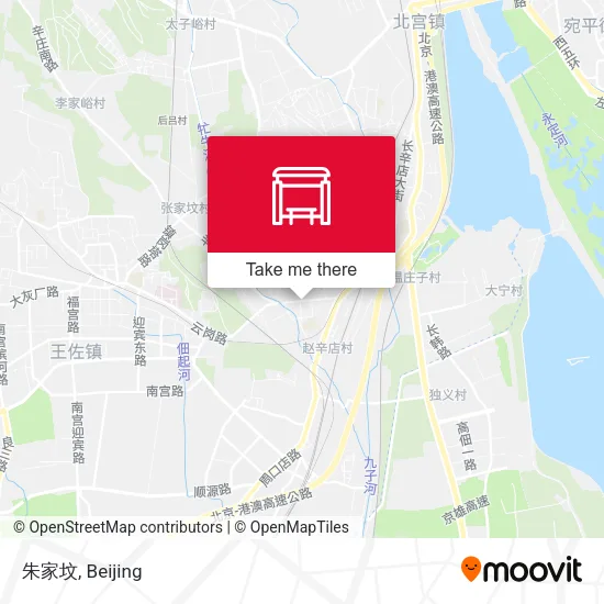 朱家坟 map
