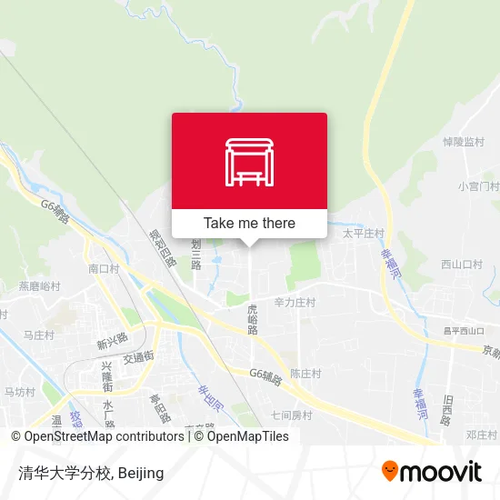 清华大学分校 map