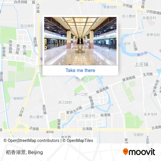 稻香湖景 map