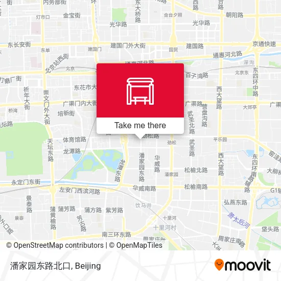 潘家园东路北口 map