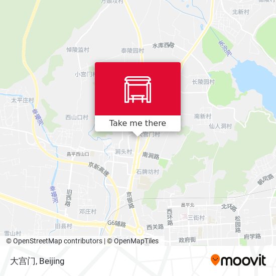 大宫门 map
