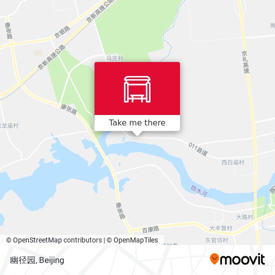 幽径园 map