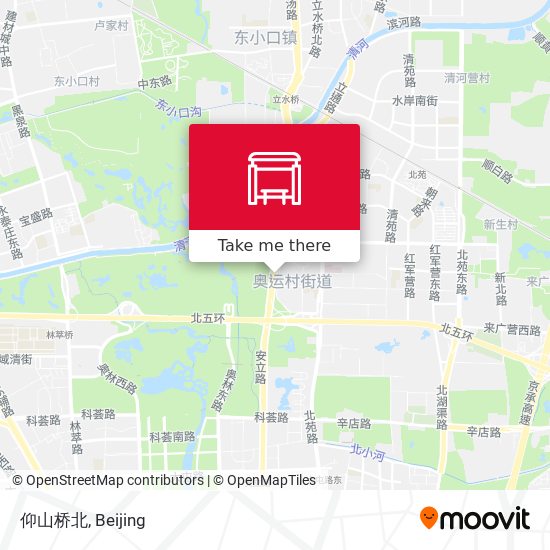仰山桥北 map