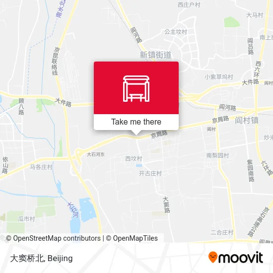 大窦桥北 map