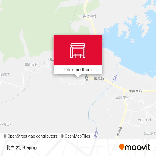 北白岩 map