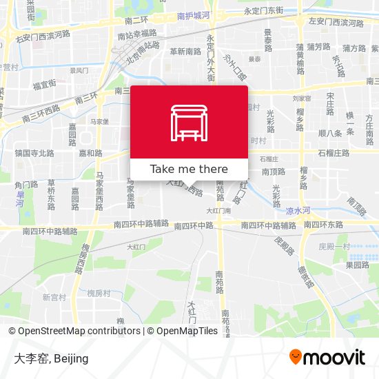 大李窑 map