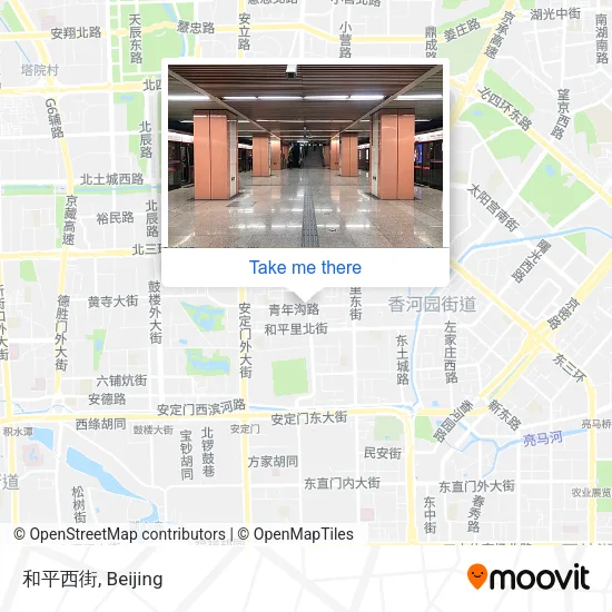 和平西街 map