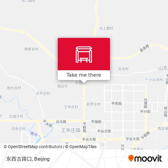 东西古路口 map