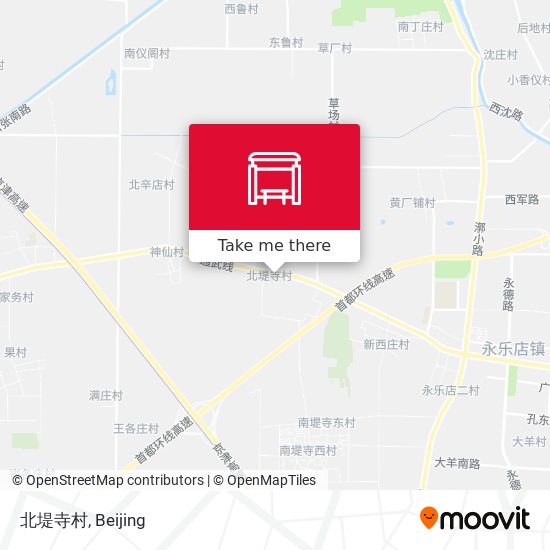 北堤寺村 map